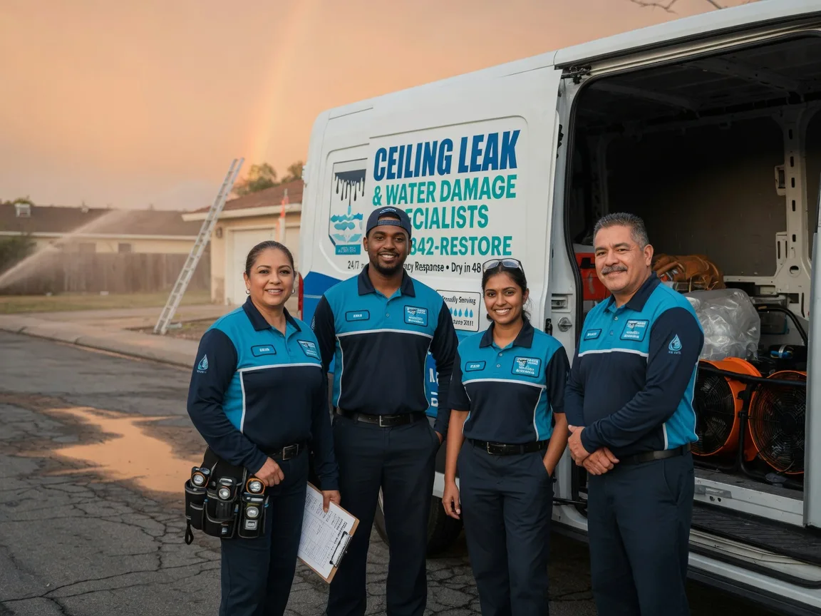 Ceiling Leak Cleanup company in Wever, IA