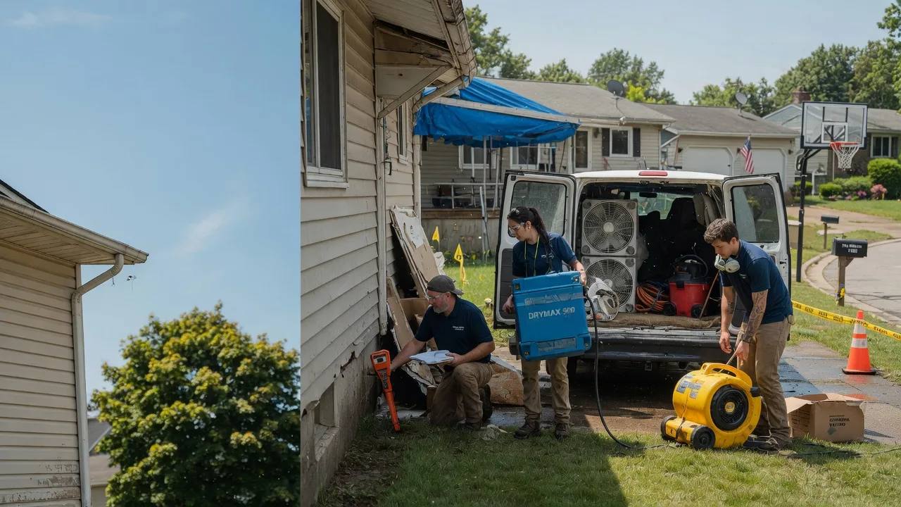 Ceiling Leak Cleanup in Wever, IA near me